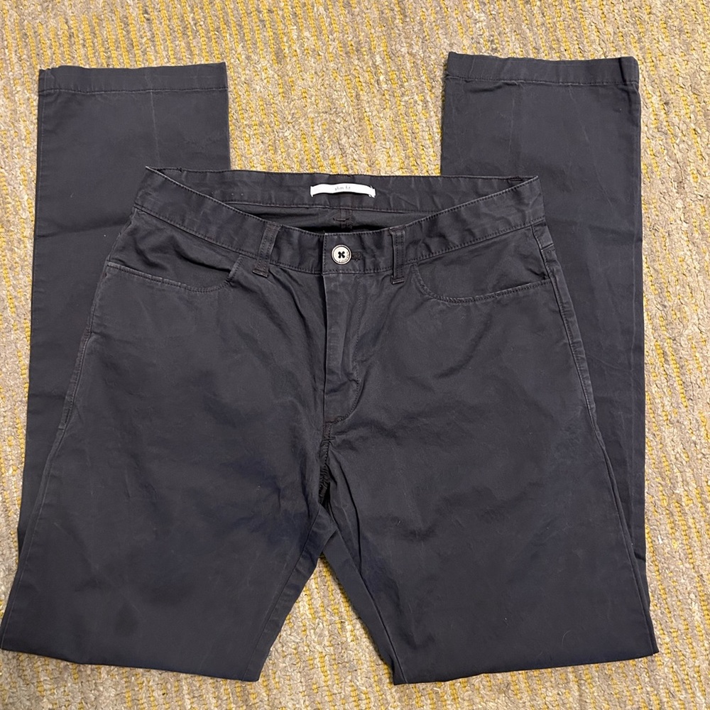 Calvin Klein Dark Navy Blue Chinos